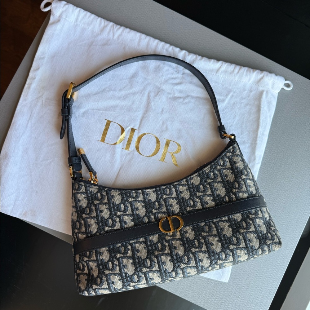 Dior 30 Montaigne Cigale Mini Bag Shoulder Bag Oblique Jacquard